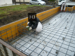 福山邸配筋検査