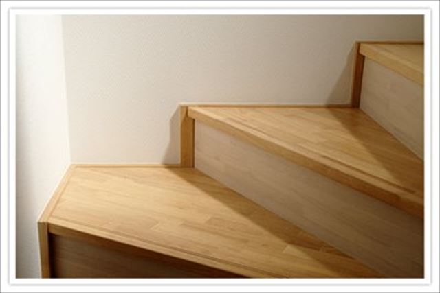 階段は生活に合わせて使いやすいものを